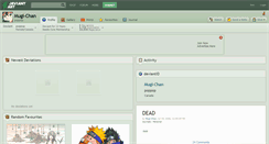 Desktop Screenshot of mugi-chan.deviantart.com
