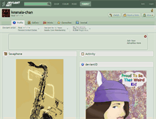 Tablet Screenshot of keanala-chan.deviantart.com