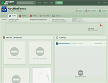 Tablet Screenshot of naruhinafanatic.deviantart.com