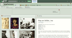 Desktop Screenshot of doingtheunstuck.deviantart.com