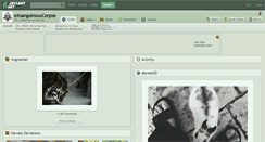Desktop Screenshot of exsanguinouscorpse.deviantart.com