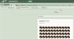 Desktop Screenshot of horsetail.deviantart.com
