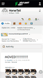 Mobile Screenshot of horsetail.deviantart.com