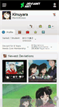 Mobile Screenshot of kinuyara.deviantart.com