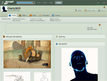 Tablet Screenshot of charly2829.deviantart.com