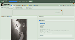 Desktop Screenshot of ellekazan.deviantart.com