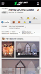 Mobile Screenshot of mirror-on-the-world.deviantart.com