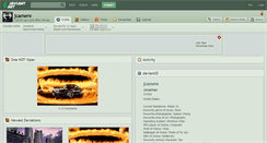 Desktop Screenshot of jcamere.deviantart.com