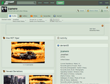 Tablet Screenshot of jcamere.deviantart.com