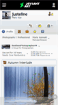 Mobile Screenshot of justeline.deviantart.com