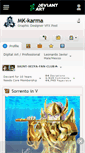 Mobile Screenshot of mk-karma.deviantart.com