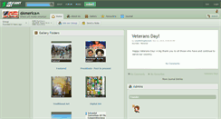 Desktop Screenshot of damerica.deviantart.com