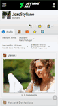 Mobile Screenshot of joaostyliano.deviantart.com