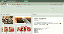 Desktop Screenshot of konjit.deviantart.com