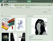 Tablet Screenshot of mistikat.deviantart.com