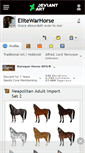 Mobile Screenshot of elitewarhorse.deviantart.com