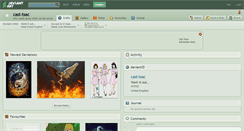 Desktop Screenshot of cast-tsac.deviantart.com