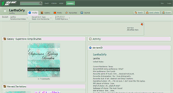 Desktop Screenshot of lanthagirly.deviantart.com