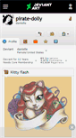 Mobile Screenshot of pirate-dolly.deviantart.com