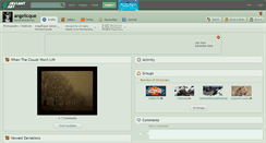 Desktop Screenshot of angelicque.deviantart.com