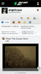 Mobile Screenshot of angelicque.deviantart.com