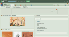 Desktop Screenshot of guitcry.deviantart.com