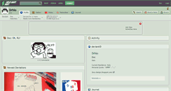 Desktop Screenshot of drhio.deviantart.com