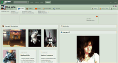Desktop Screenshot of kiva-sama.deviantart.com