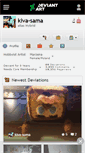 Mobile Screenshot of kiva-sama.deviantart.com