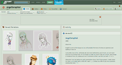 Desktop Screenshot of angelseraphiel.deviantart.com