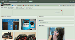 Desktop Screenshot of itsmejuliad.deviantart.com