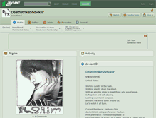 Tablet Screenshot of deathstrikeshdwkilr.deviantart.com