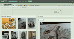 Desktop Screenshot of gracevuetaki.deviantart.com