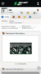 Mobile Screenshot of ne.deviantart.com