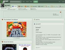 Tablet Screenshot of bennej1.deviantart.com