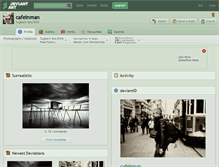 Tablet Screenshot of cafeinman.deviantart.com