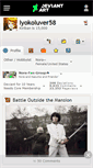 Mobile Screenshot of lyokoluver58.deviantart.com