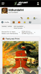Mobile Screenshot of kidkundalini.deviantart.com