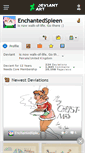 Mobile Screenshot of enchantedspleen.deviantart.com