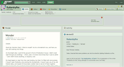 Desktop Screenshot of fluttershyfire.deviantart.com
