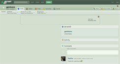 Desktop Screenshot of gambone.deviantart.com