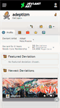 Mobile Screenshot of adeptizm.deviantart.com