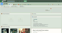 Desktop Screenshot of i-am-ben.deviantart.com