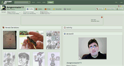Desktop Screenshot of dungeonmaster11.deviantart.com