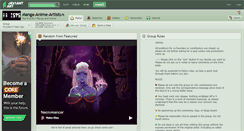 Desktop Screenshot of manga-anime-artists.deviantart.com
