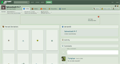Desktop Screenshot of fahrenheit19-7.deviantart.com
