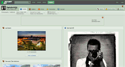 Desktop Screenshot of hans64-kjz.deviantart.com