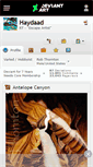 Mobile Screenshot of haydaad.deviantart.com