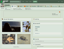 Tablet Screenshot of iremckr.deviantart.com