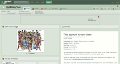 Desktop Screenshot of neobloodytears.deviantart.com